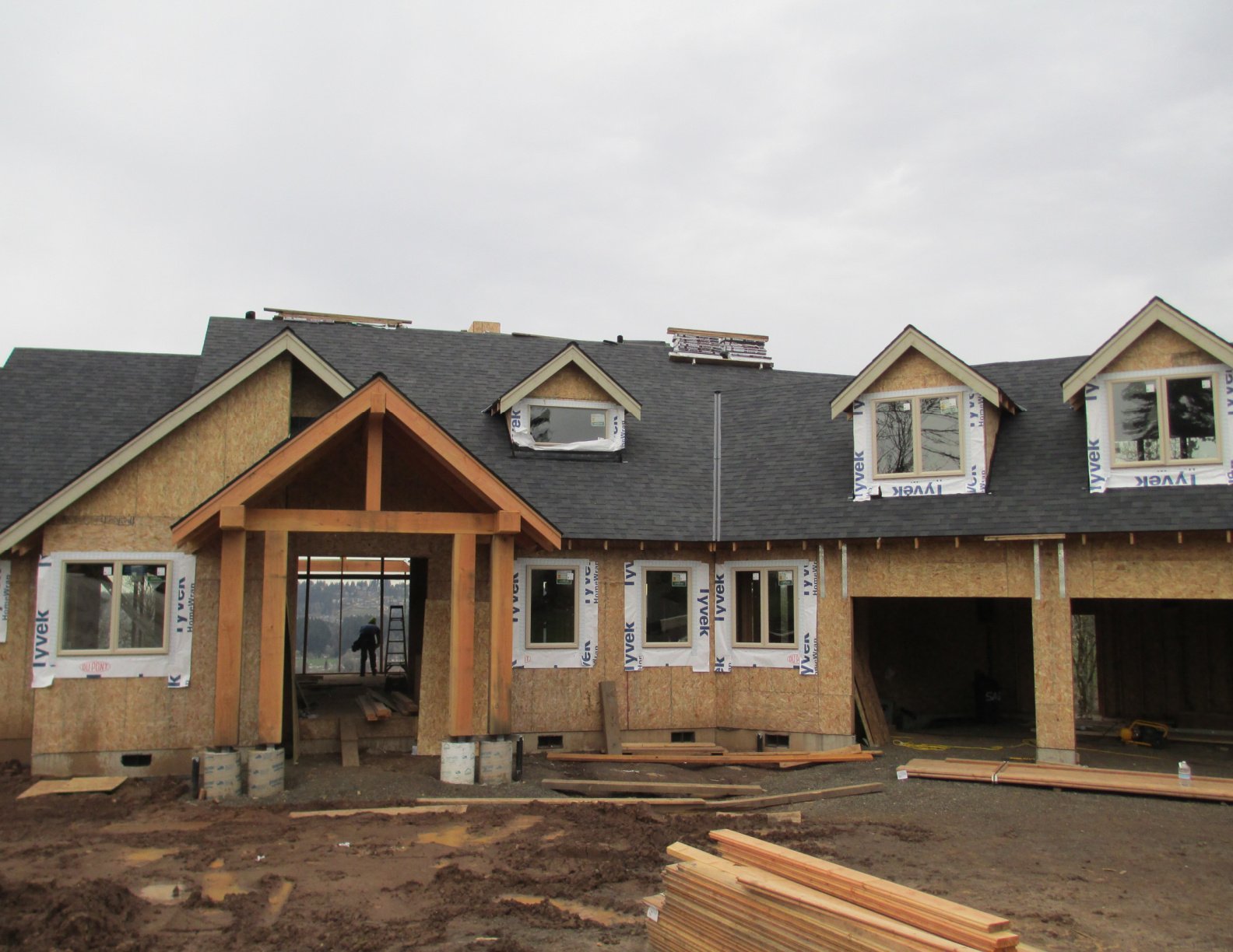 Schlegel Building Corporation residential roofing project